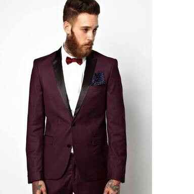 Combinaciones de colores en vino y blanco - 2