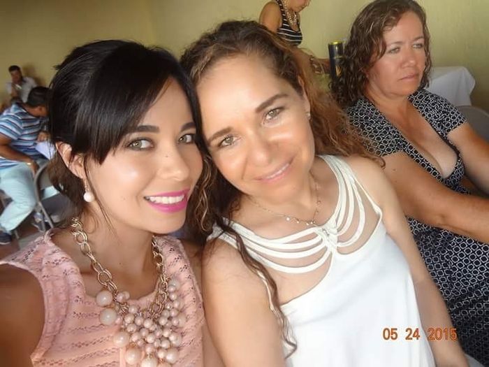 Con mi madre! 