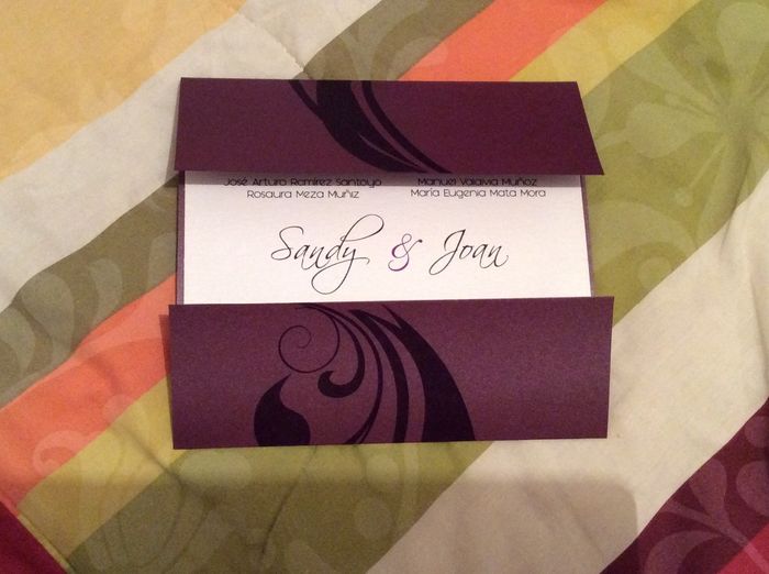 Las invitaciones! 