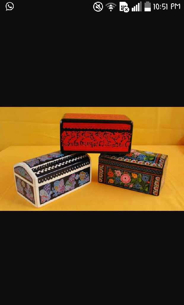 Ayuda!! como obsequiar estas cajitas artesanales - 1