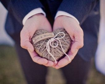 Ideas para cojin de anillos!