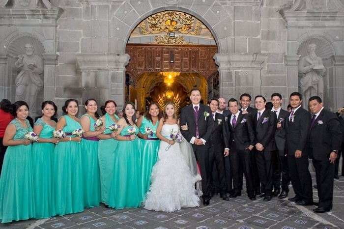 Mis Damas y Best Men