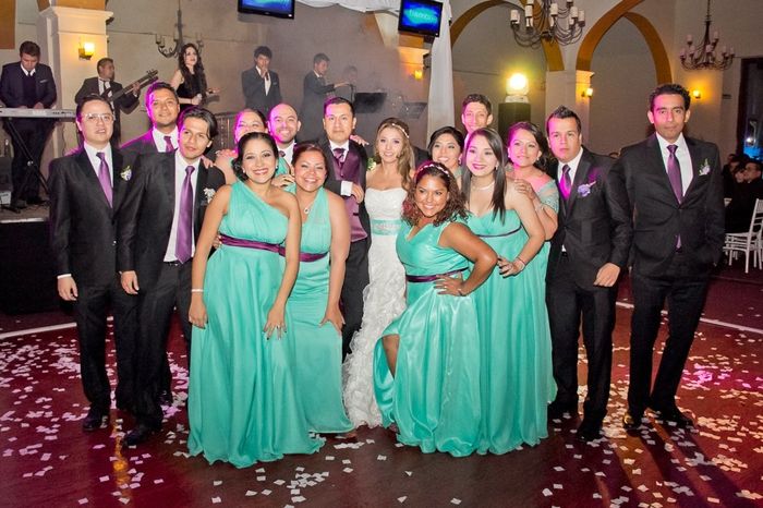 Mis Damas y Best Men