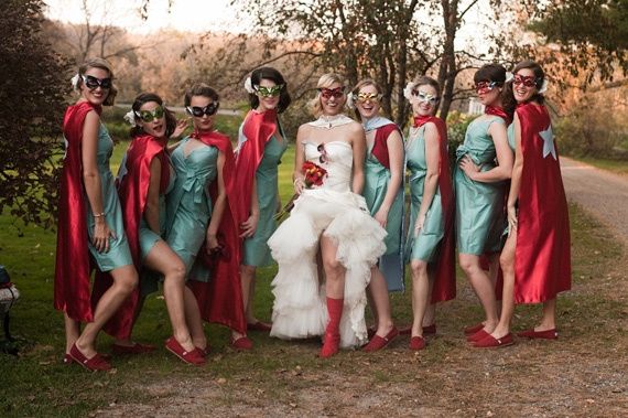 Boda Superhero Vintage