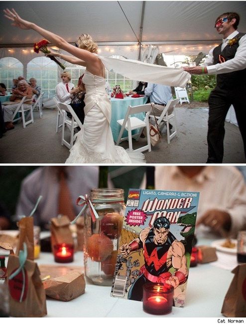 Boda Superhero Vintage