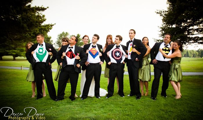 Boda Superhero Vintage