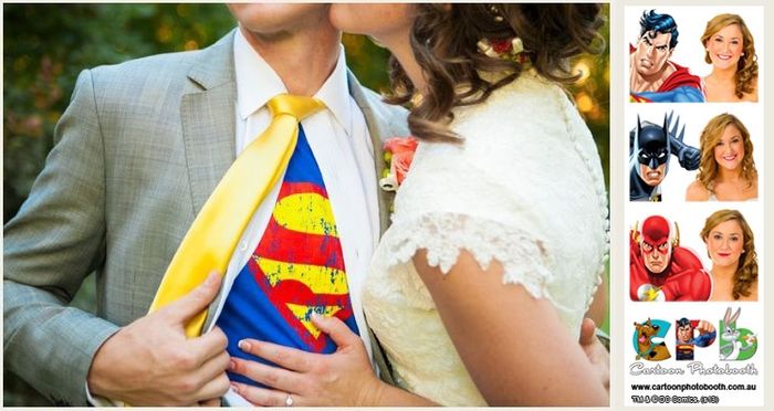 Boda Superhero Vintage