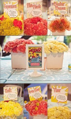 Boda Superhero Vintage