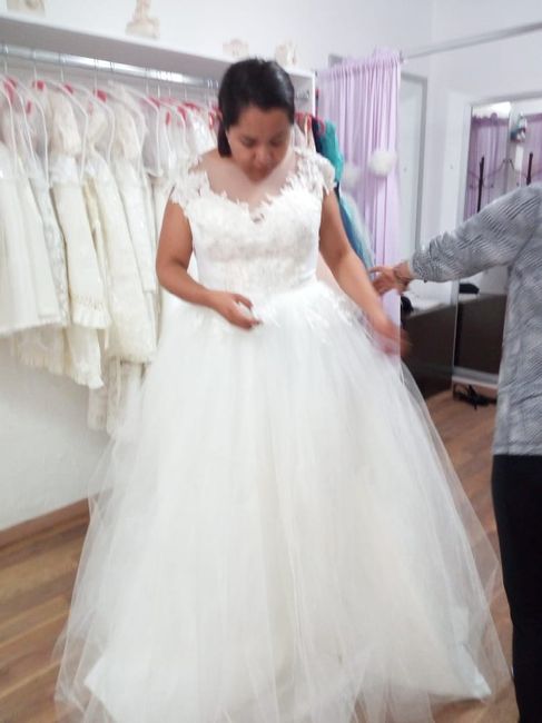 Prueba 1 de vestido 💗 - 2