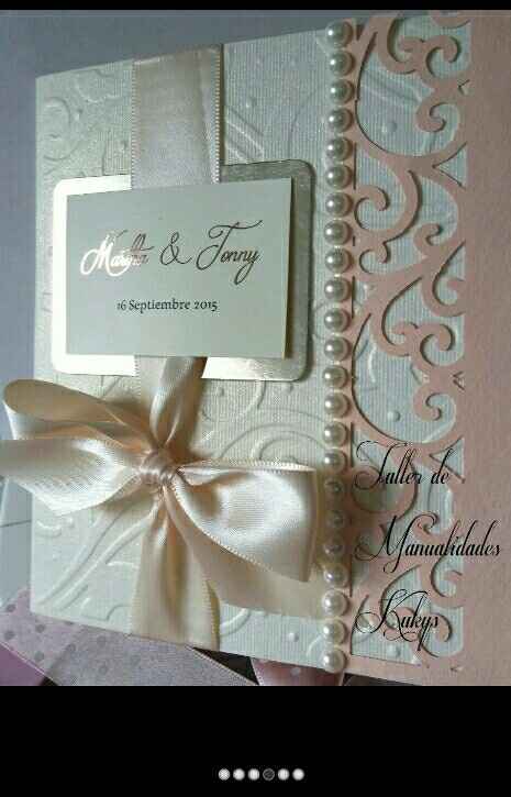 Nuestras invitaciones - 1