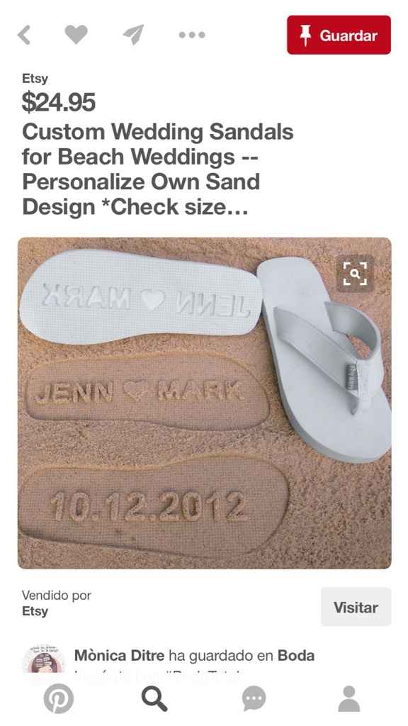 Sandalias para arena - 1