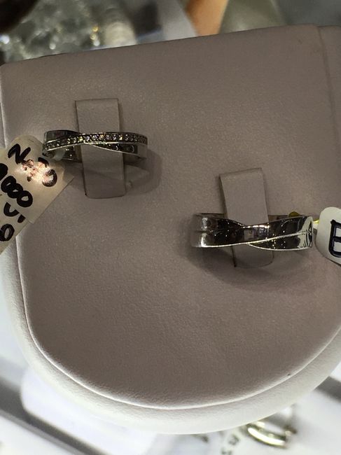 Anillos de boda ¿disparejos o iguales? - 1