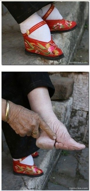 geichas y sus zapatos