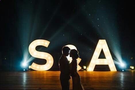 Letras Gigantes con Luz - 1