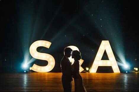 Letras Gigantes con Luz - 1