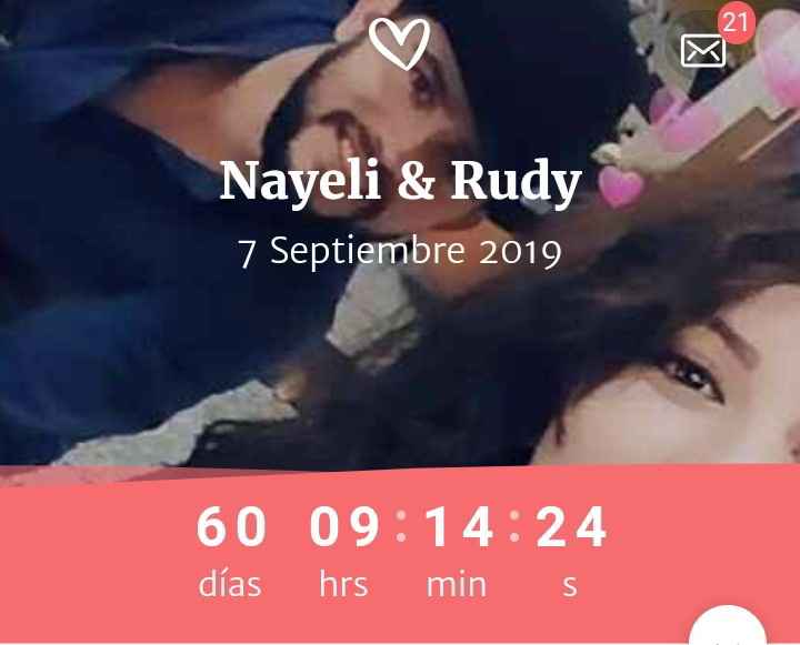 Cada vez falta menos 😍👰🤵 - 1