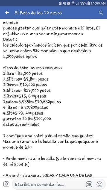 Ahorrando juntos - 1