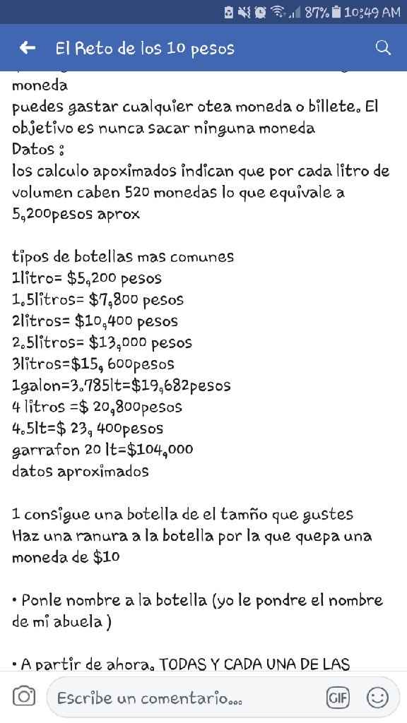 Ahorrando juntos - 1