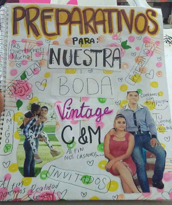 Asi comenzamos con los preparativos!! ?