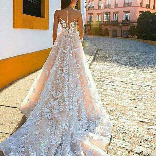 Hermosos vestidos de novia con encaje - 2