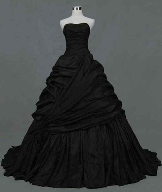 Vestidos de novia negros - 2