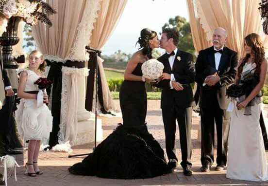 Vestidos de novia negros - 3