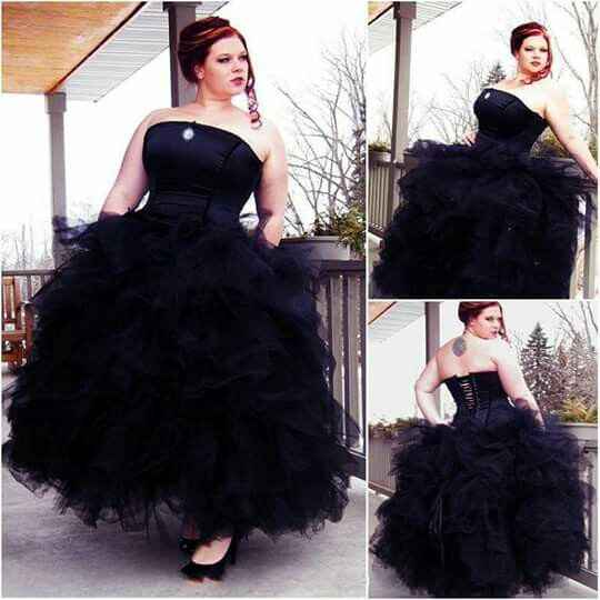Vestidos de novia negros - 16