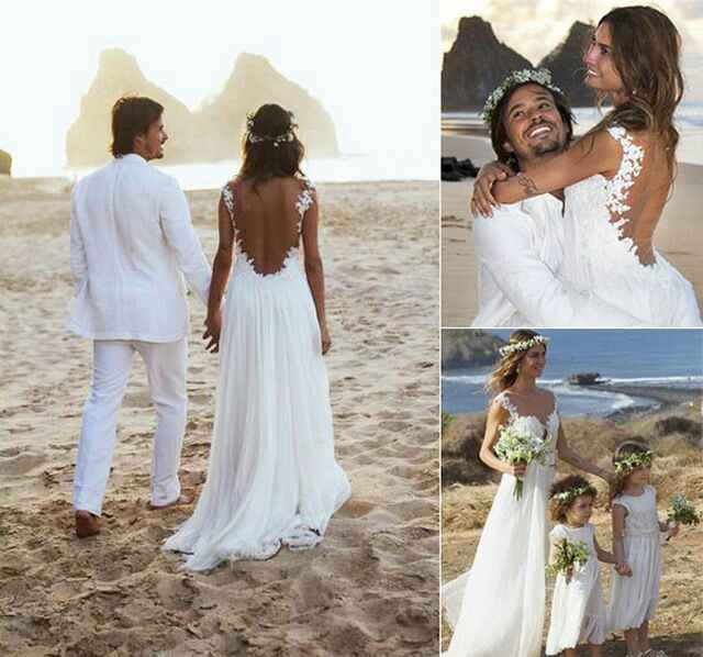Boda en la playa, ¿con o sin velo? - 4
