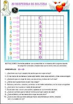Juegos para despedida de soltera - 6