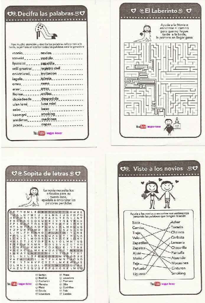 Juegos para despedida de soltera - 16