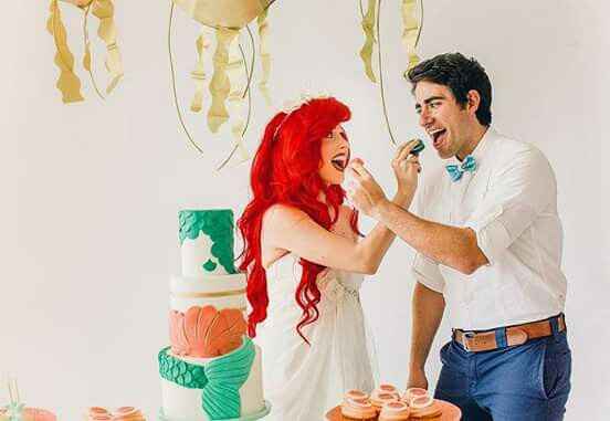 #teamadmins: boda temática de "la sirenita" - 2