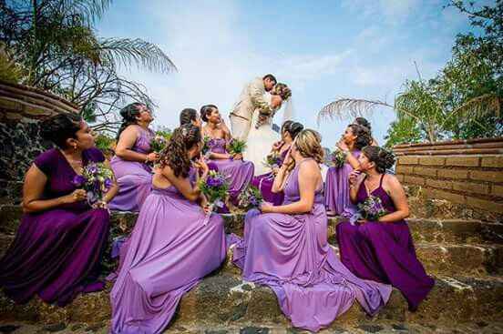 Damas de honor. - 2