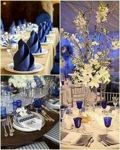 "combinaciones de colores en azul rey y perla" - 18