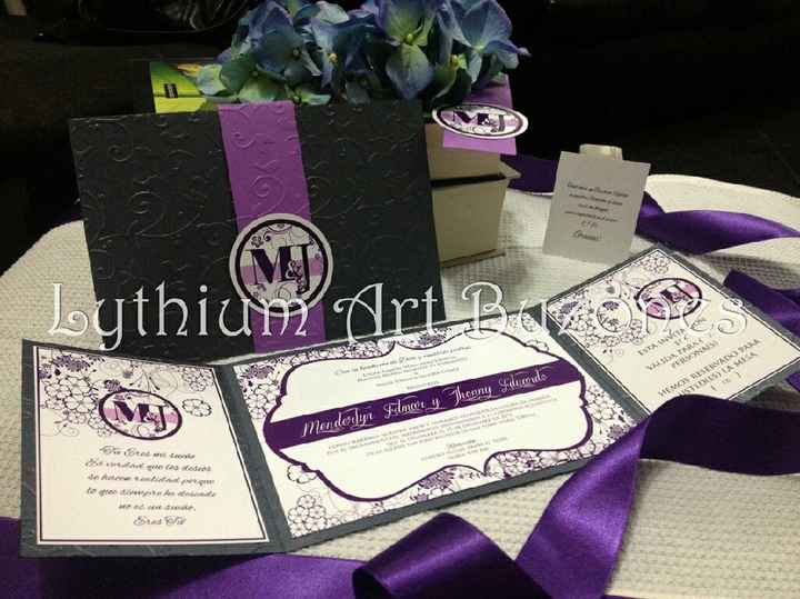 Combinaciones de colores en negro y morado - 5