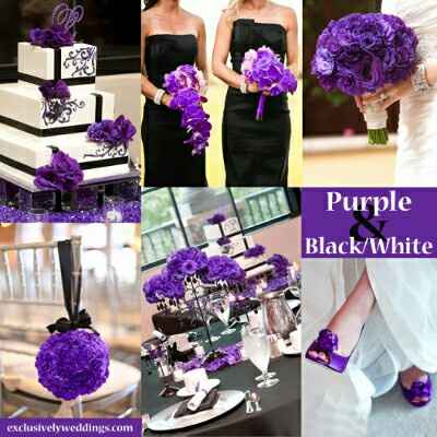 Combinaciones de colores en negro y morado - 10