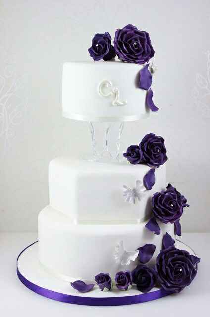 Combinaciones de colores en negro y morado - 13