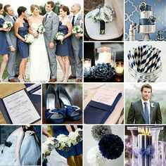 Combinaciones de colores en azul navy y nude - 4
