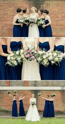 Combinaciones de colores en azul navy y nude - 17