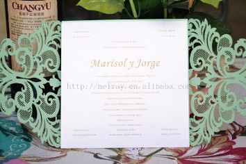 Blanco y menta
