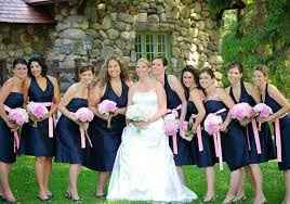 Combinaciones de colores en rosa palo y azul - 54