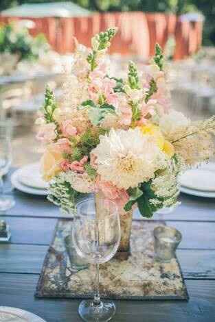 Combinacion de colores palo de rosa y beige - 2