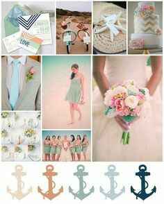 Combinación de colores en menta y palo de rosa - 2