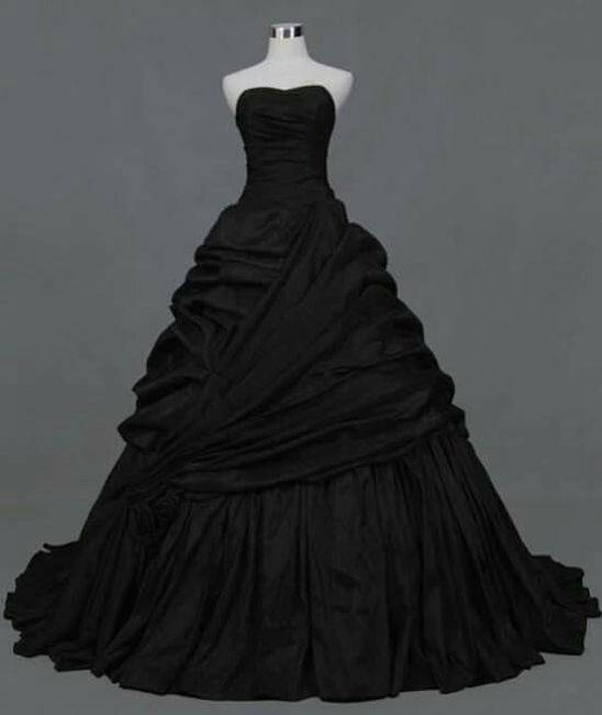 Vestidos de novia negros - 2