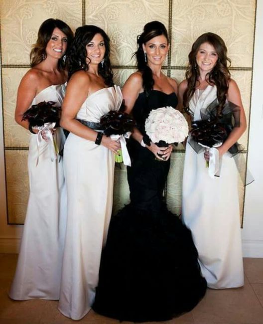 Vestidos de novia negros - 5