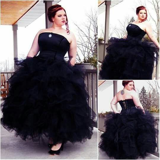 Vestidos de novia negros - 16
