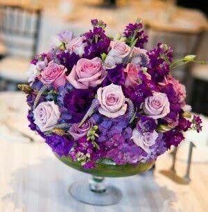 Combinaciones de colores en palo de rosa y lila!! - 1