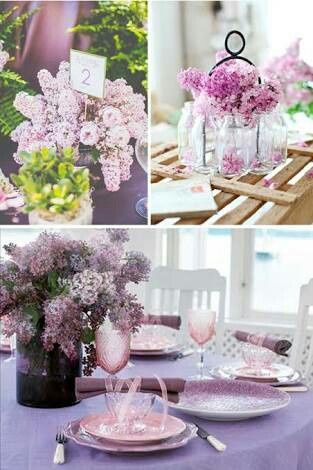 Combinaciones de colores en palo de rosa y lila!! - 2