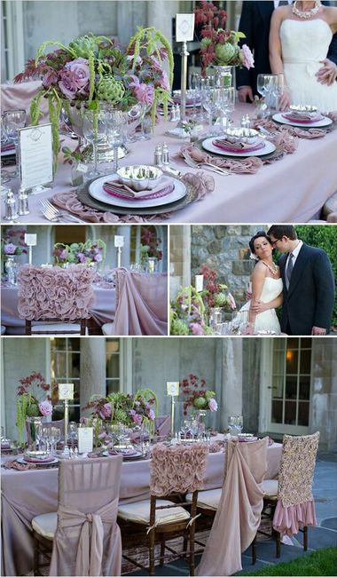 ¿combinaciones de colores en morado y plata? - 2