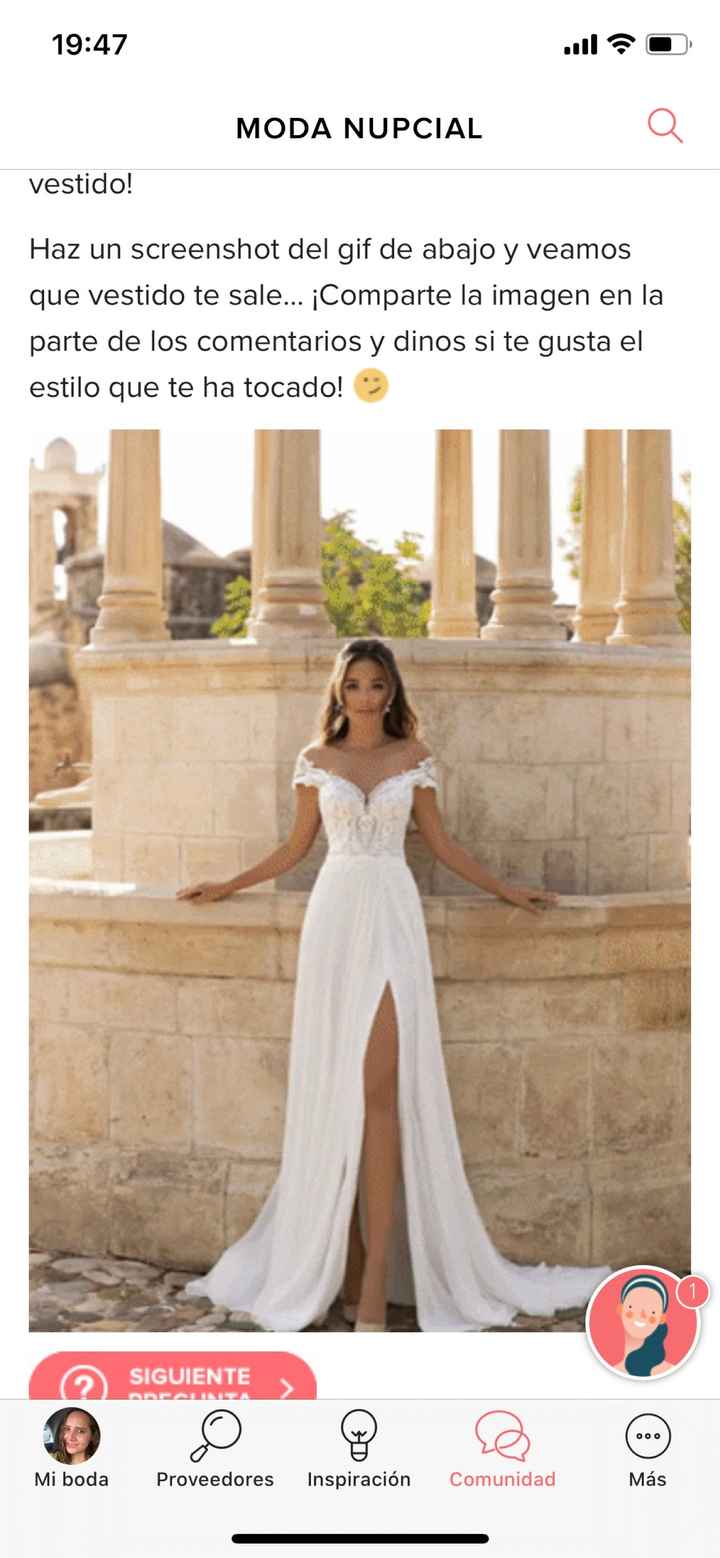 Haz screenshot y descubre tu vestido - 1