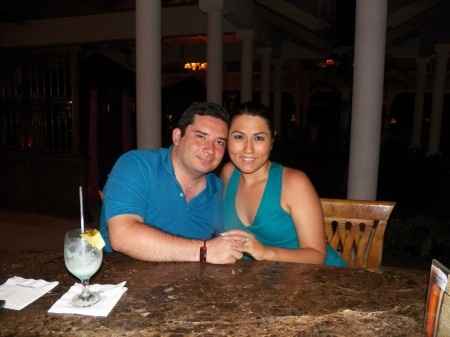 en el bar